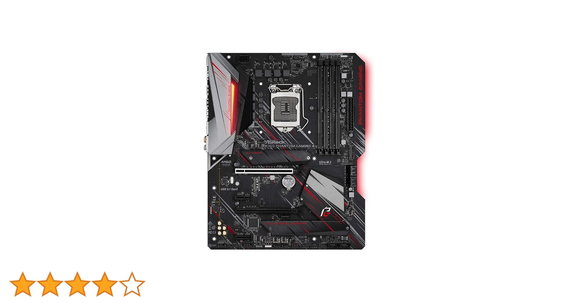 マザーボード ASROCK B365 Phantom Gaming 4 Motherboard ASRock | B365M Phantom Gaming 4